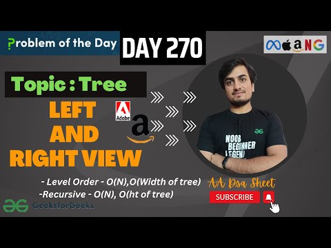 Right View of Binary Tree | JAVA | C++ | GFG POTD | DAY-270