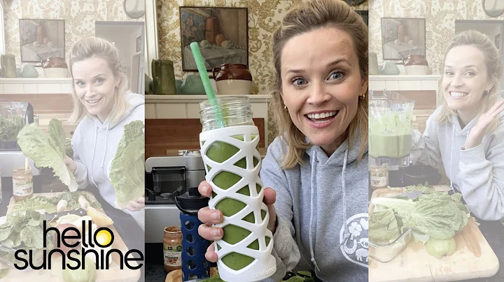 Reese Witherspoon's favorite green smoothie recipe...