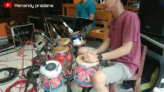 Sepine wengi (cover kendang) - hasil edit gabung audio   video menggunakan aplikasi android