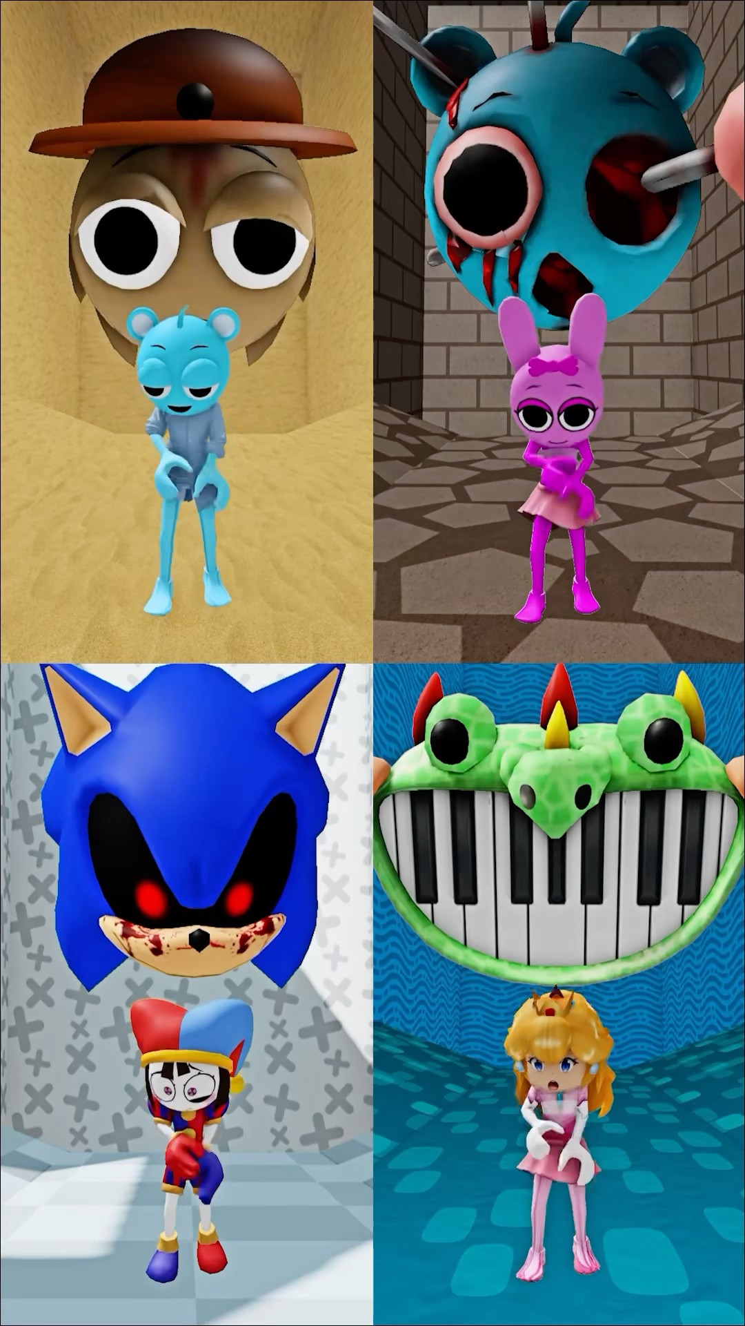 Sprunki Jingle?? #incredibox #sonic #mario #digitalcircus #pomni #poppy #animation #roblox