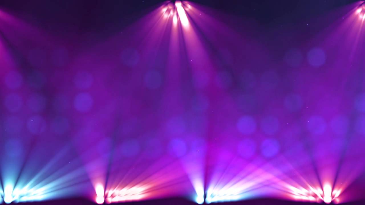 Stage With Lights Background