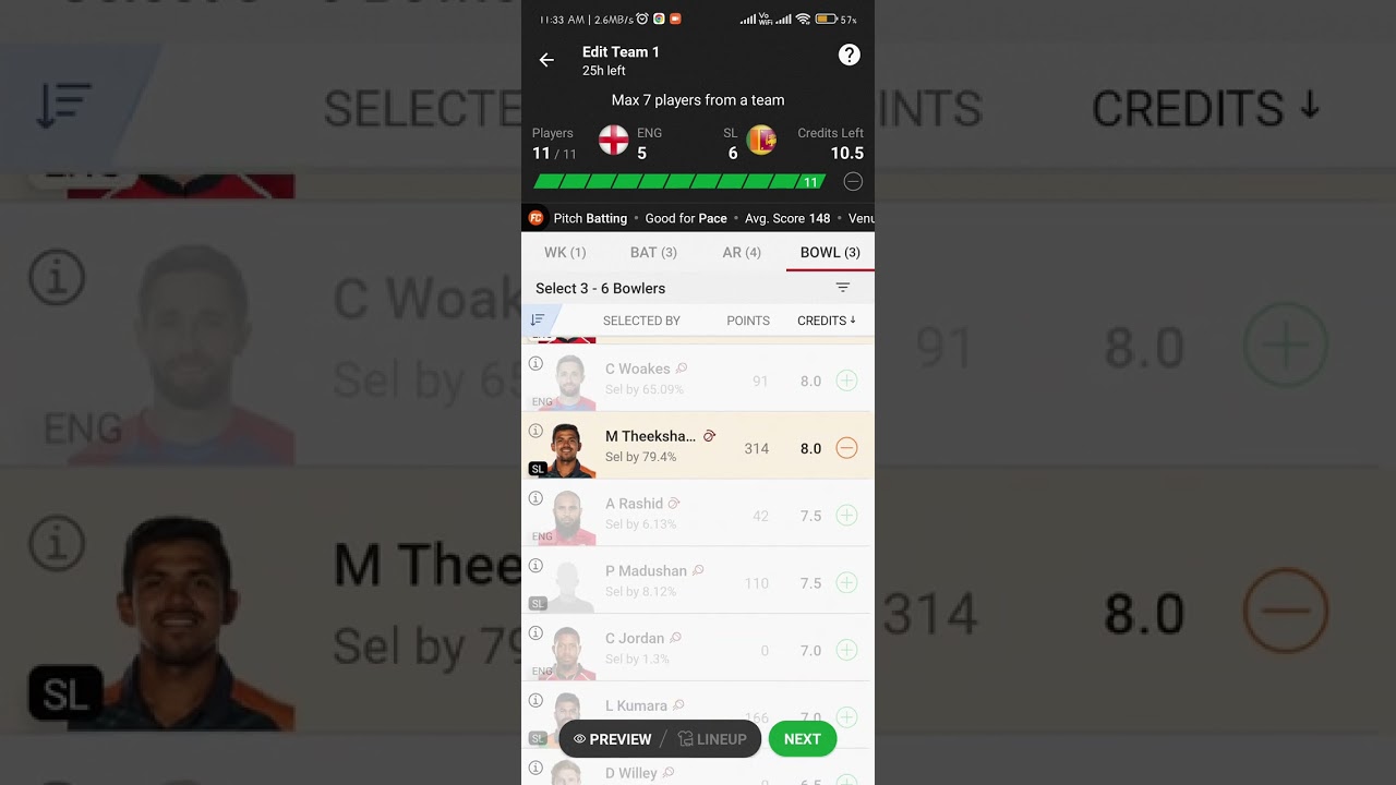 ENG vs SL Dream11 Prediction, England vs Sri Lanka Dream11 Team, SL vs ENG Dream11 Team Today Match