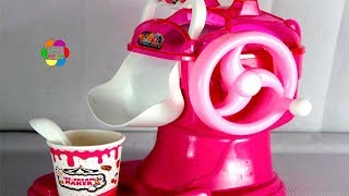 لعبة ماكينة الايس كريم الحقيقية للاطفال العاب الطبخ للبنات real ice cream maker toy game screenshot 4