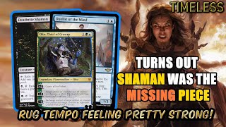 Temur Tempo Feeling Pretty Strong! Turns Out DRS Was Missing! | Timeless BO3 Ranked | MTG Arena