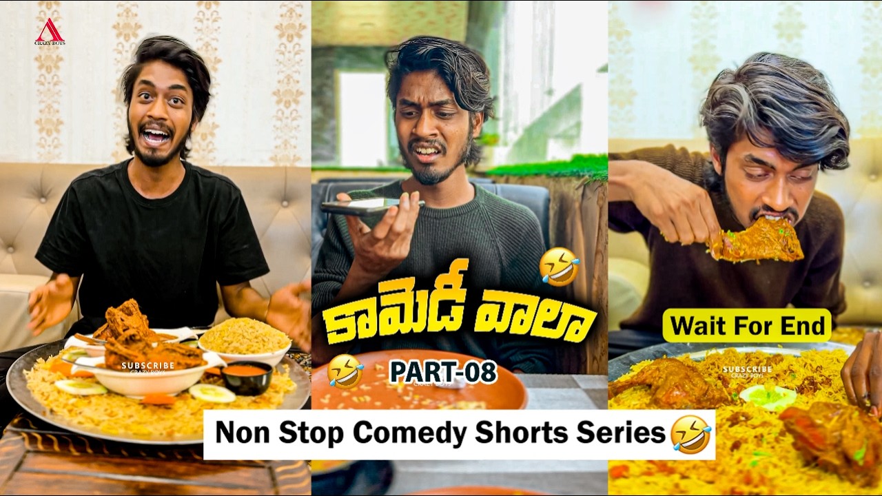 Crazy Boys Non Stop Comedy Short Videos Part-8 | Crazy Boys
