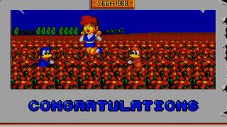 Dynamite Dux - Atari ST - ending