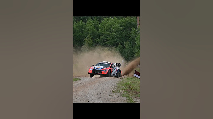 Esapekka Lappi WRC TET Rally Latvia #wrc #rally #hms #hyundai