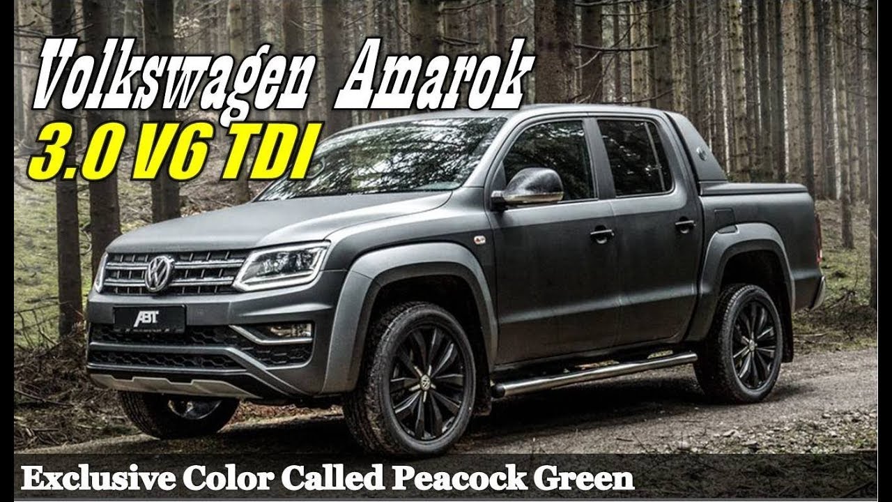 Volkswagen Amarok 3.0 V6 TDI - Gets 47 HP Power Bump Thanks To ABT ...