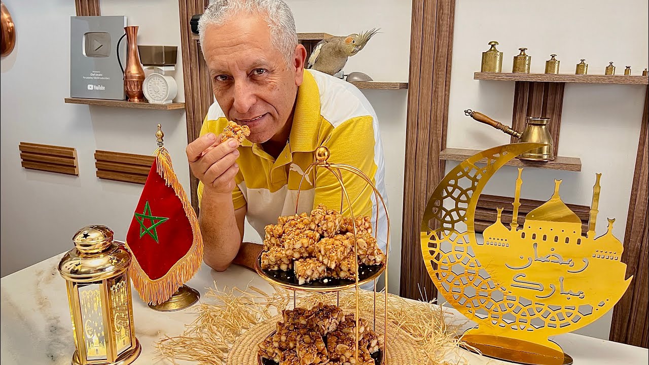 حصريا على القناة :بوفقوس معسلة رمضانية إقتصادية و سهلة و قديمةكانت أم الشاف كتحضرها ليهم في الطفولة