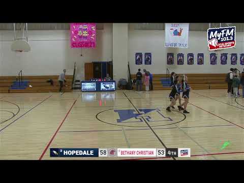 Hopedale vs Bethany Christian Academy Boys Basketball Playoffs 3/3/26