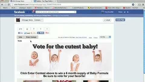 Facebook Contest for your Fan Page - Photo Contest, Video Contest, and Essay Contest from TabSite.