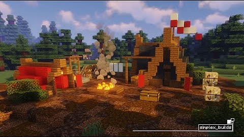 Minecraft | How to Build a MEDIEVAL MILITARY CAMP