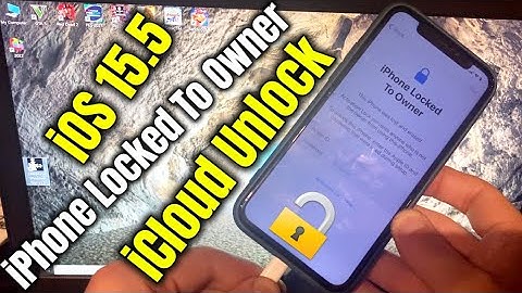 New iOS 15.5 iCloud BYPASS with SIGNAL 📞 (WINDOWS & MAC) 2022
