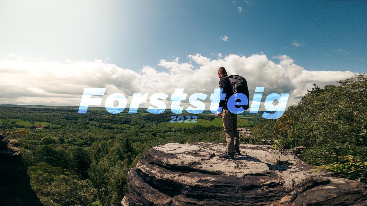 Der Forststeig: Trekkingroute Elbsandstein (4K)