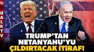 ABD'DEN YÜZYILIN İSRAİL İTİRAFI! Trump Netanyahu’nun damarını bastıkça basıyor! İpler tamamen koptu!