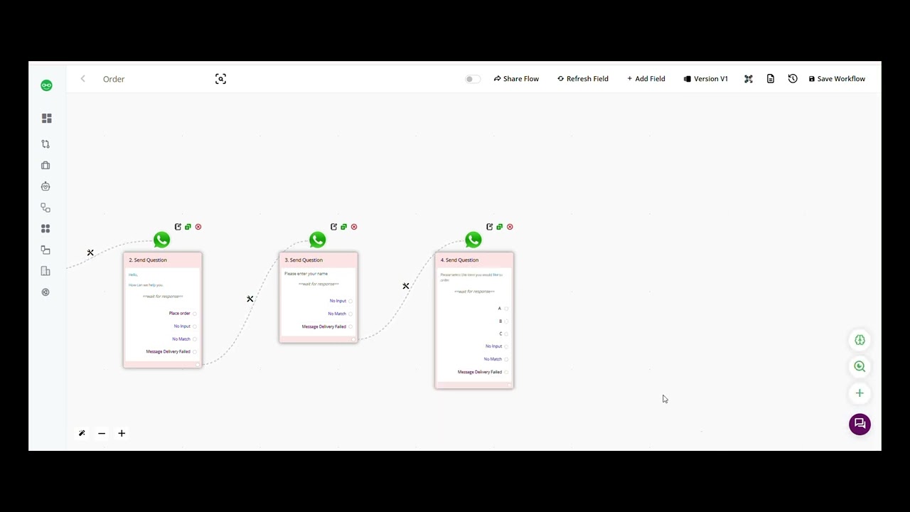 Chatbot to Google Sheets automation tutorial