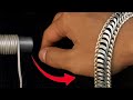 Secret revealed 😇 | how to make snake scale bracelet