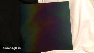 Black Opal Iridized Fusible