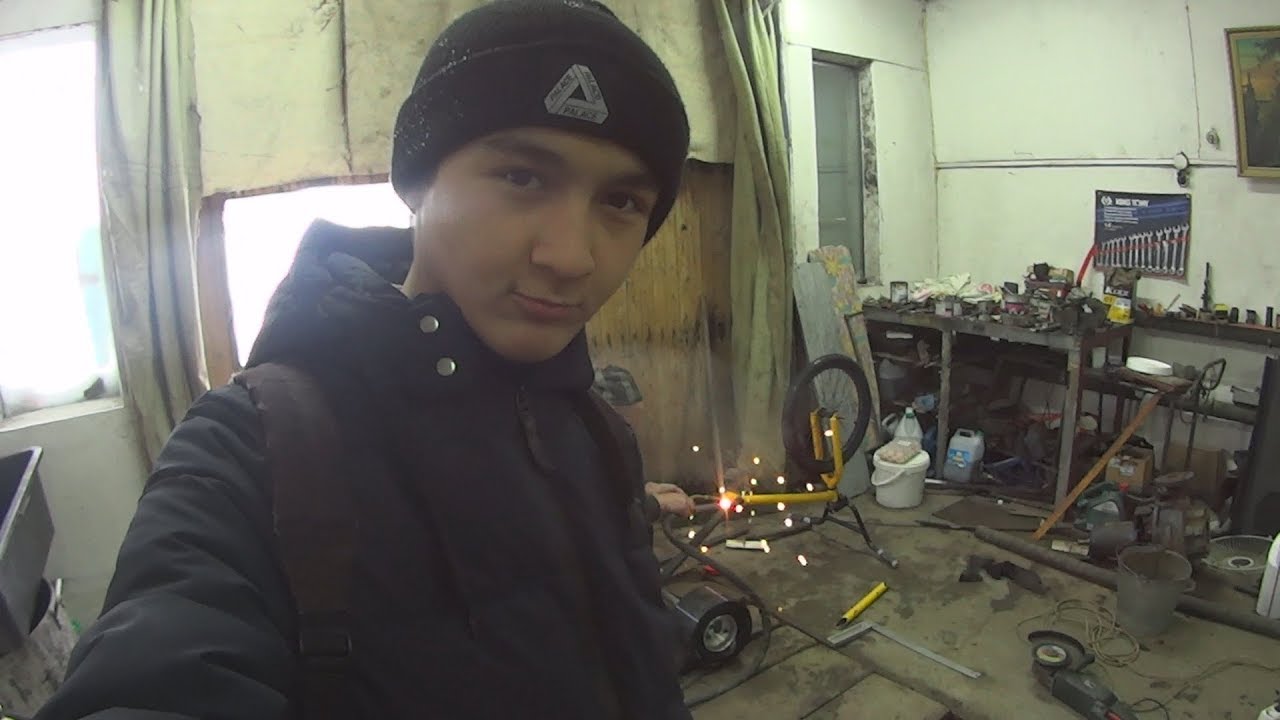 ПОСТРОЙКА ДРИФТ ТРАЙКА ВАРИМ РАМУ - YouTube