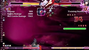 BBCF: Iron tager full resource 8k combo