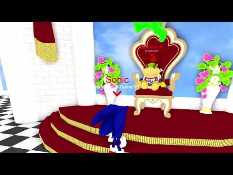 Sonic Goes Trick Or Treating At Peach S Castle Smo Rp Roblox Youtube - castle rp roblox