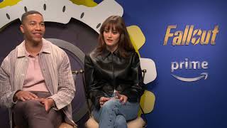 We chat with Fallout stars Ella Purnell and Aaron Moten