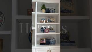 3 Easy Tips for Styling Bookshelves