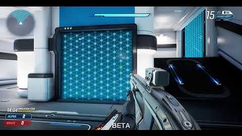 Splitgate Map Showcase: Simulation Echo