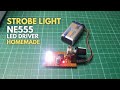 Strobe Light LED Driver with NE555  Homemade (Filipino)