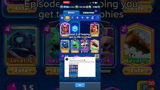 Fixing an Arena 16 Deck to Help Him Hit 15k Trophies 💀 | Clash Royale