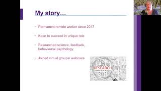 IOSH webinars - Successful remote working