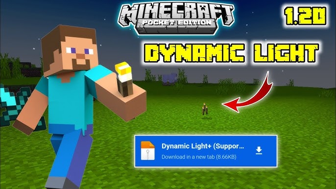 dynamic light mod mcpe 1.20  minecraft dynamic light mod 1.20