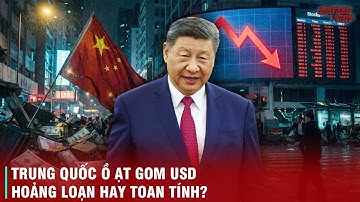 TRUNG QUỐC BẺ LÁI KHÉT LẸT, BẤT NGỜ Ồ ẠT GOM USD VÀ HẠ GIÁ NHÂN DÂN TỆ - PHẢI CHĂNG ĐANG HOẢNG LOẠN?