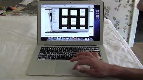 Lion: Multi-Touch Gestures Walkthrough