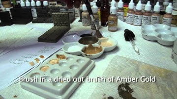 "Game Tiles" Miniature Painting Tutorial by Dwarven Forge - Part 2