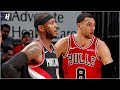 Portland Trail Blazers vs Chicago Bulls - Full Game Highlights | November 25, 2019 NBA Season
