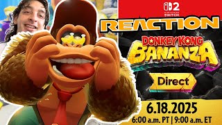 Donkey Kong Bananza DIRECT REACTION!
