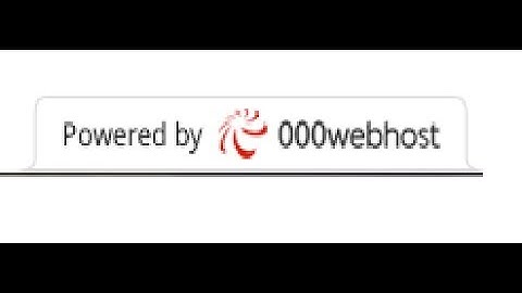 How to Remove Powered by 000webhost from your Website