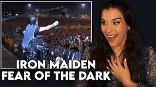 THIS ENERGY IS EVERYTHING!! First Time Reaction to Iron Maiden - "Fear of the Dark"