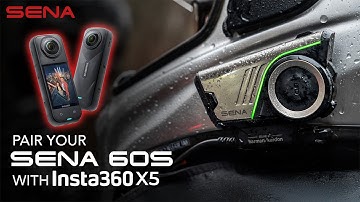 Sena + ‪@insta360‬ | How To Pair an Insta360 X5 to Sena Device