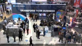 Highlights From The Konica Minolta Stand At Printex15