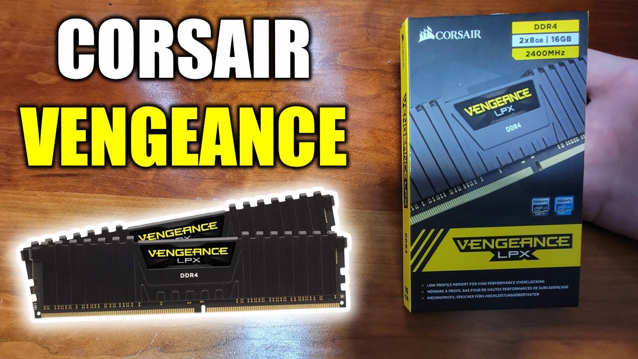 UNBOXING & QUICK REVIEW: Vengeance LPX 16GB DDR4 -