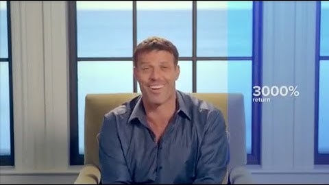 Compound Interest - Benjamin Franklin Example - Tony Robbins