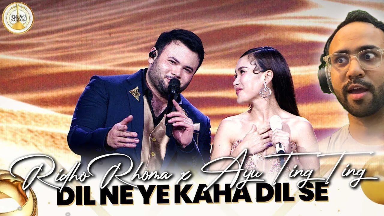Ridho Rhoma x Ayu Ting Ting - Dil Ne Ye Kaha Dil Se |ANUGERAH DANGDUT INDONESIA 2024 INDIAN Reaction