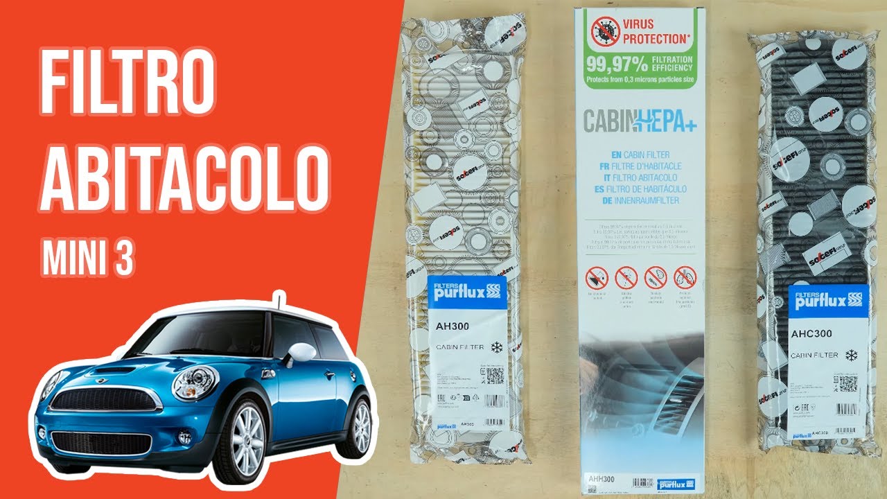 cambio-filtro-abitacolo-antipolline-mini-3-youtube
