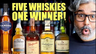 I Blind Taste 5 x Fifteen Year Old Single Malt Whiskies (& One Irish Pot Still)