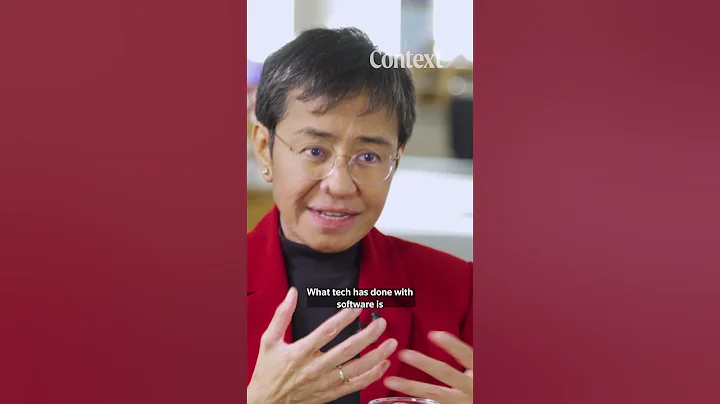 Regulate tech like tobacco and drugs -  Maria Ressa