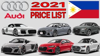 Audi Car Price List In Philippines 2021 Youtube