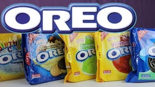 OREO Cookies Limited Edition-5 Different Flavors- Food Review | B2cutecupcakes