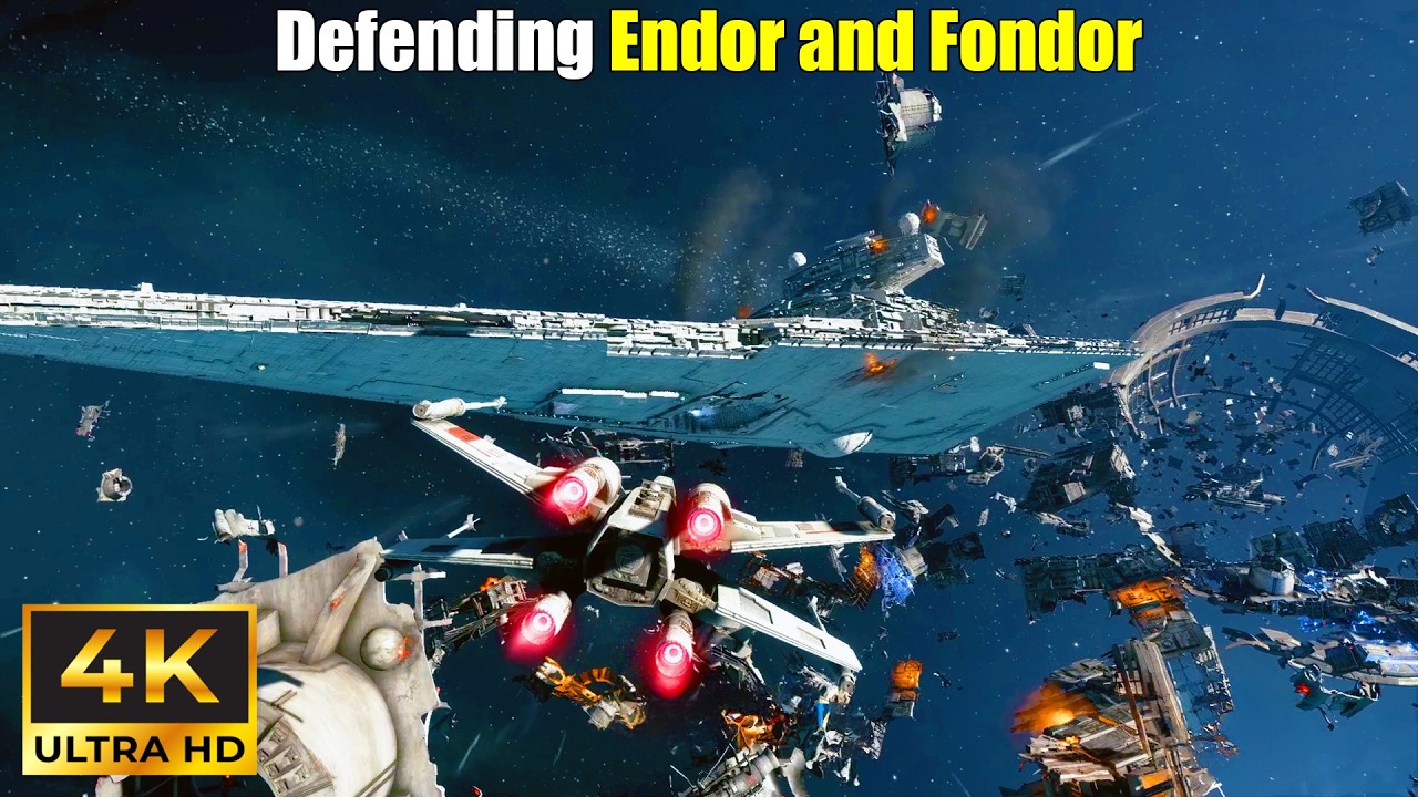 Battlefront 2 in 2024: Defending Endor and Fondor - Starfighter Assault ...